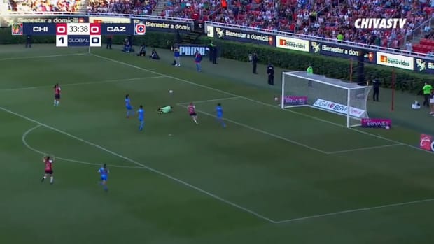 Jaramillo's goal vs Cruz Azul put Chivas Women in the semi-finals